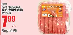 Btrust Supermarket CBC beef blade roll offer