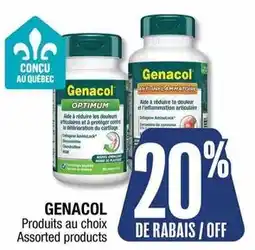 Jean Coutu Genacol Products au choix offer
