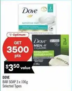 Shoppers Drug Mart Dove bar soap offer