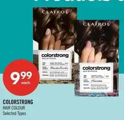 Shoppers Drug Mart Clairol colorstrong hair colour offer