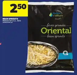 Atlantic Superstore Hydro culture Oriental bean sprouts offer