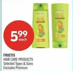 Shoppers Drug Mart Fructis hair care products offer
