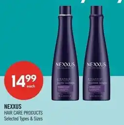 Shoppers Drug Mart Nexxus hair care products offer