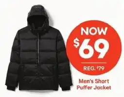 Atlantic Superstore Men's Short Puffer Jacket offer