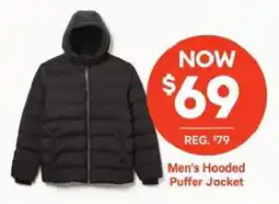 Atlantic Superstore Men's Hooded Puffer Jacket offer