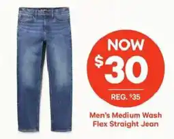 Atlantic Superstore Men's Medium Wash Flex Straight Jean offer