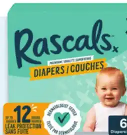 Walmart Rascals premium superpack diapers offer