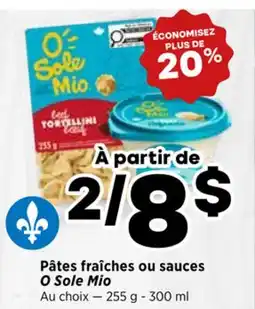 Val-Mont Pâtes fraîches ou sauces O Sole Mio offer