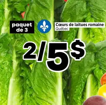 Val-Mont Coeurs de laitues romaine offer