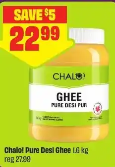 FreshCo Chalo! Pure Desi Ghee offer