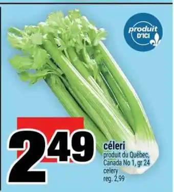 Super C CÉLERI offer