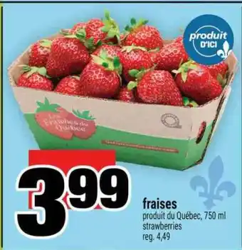 Super C FRAISES offer