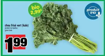 Super C chou frisé vert (kalé) offer