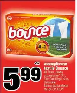 Super C assouplisseur textile Bounce offer