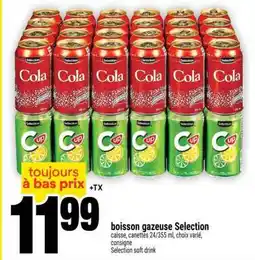 Super C BOISSON GAZEUSE SELECTION offer