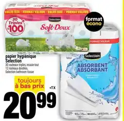 Super C PAPIER HYGIÉNIQUE SELECTION offer