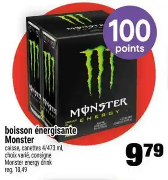 Super C Boisson Énergisante Monster offer