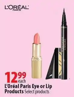 London Drugs L'Oréal Paris Eye or Lip Products offer