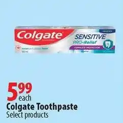 London Drugs Colgate toothpaste offer