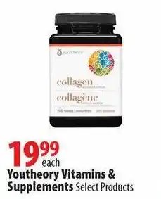 London Drugs Youtheory Vitamins & Supplements offer