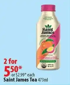 London Drugs Saint James Tea offer