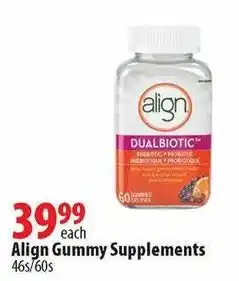 London Drugs Align Gummy Supplements offer
