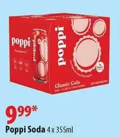 London Drugs Poppi Soda Classic Cola offer