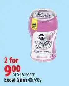 London Drugs Excel Gum offer