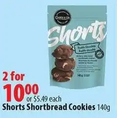 London Drugs Shorts Shortbread Cookies offer