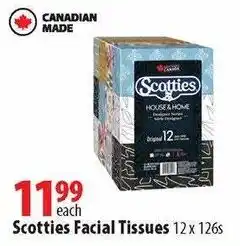 London Drugs Scotties Facial Tissues offer
