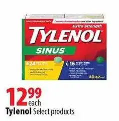 London Drugs Tylenol Sinus offer