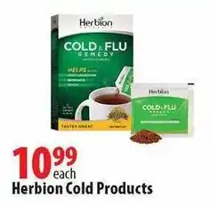 London Drugs Herbion Cold Flu Remedy offer