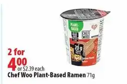 London Drugs Chef Woo Plant-Based Ramen offer