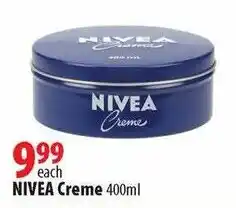 London Drugs Nivea creme offer
