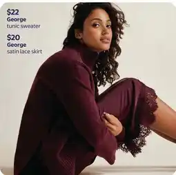 Walmart George tunic sweater offer