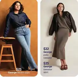 Walmart George denim shirt offer