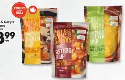 Calgary Co-op Cal & Gary's soups offer