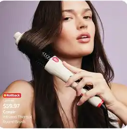 Walmart Conair Infrared Thermal Round Brush offer