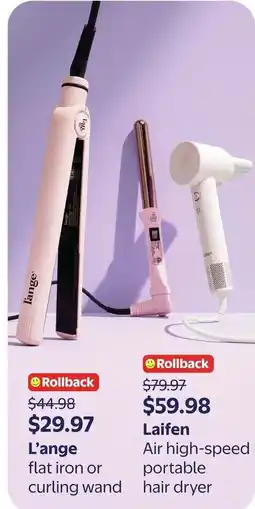 Walmart Laifen air high-speed portable hair dryer offer