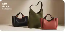 Walmart George handbags offer