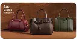 Walmart George handbags offer