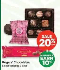 Calgary Co-op Rogers' Chocolates offer