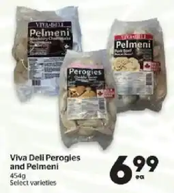 Calgary Co-op Viva Deli Perogies and Pelmeni offer