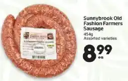 Calgary Co-op Sunnybrook Old Fashion Farmers Sausage offer