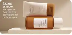 Walmart Skin1004 Madagascar Centella Teca soothing toner or Teca cream offer
