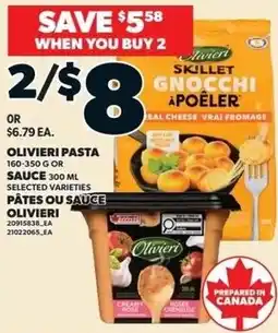 Independent Grocer Olivieri pasta offer