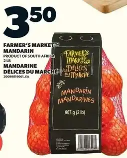Independent Grocer Farmer's Market mandarin offer