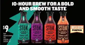Loblaws Stok cold brew coffee cafe offer