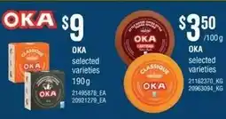 Loblaws Oka selected varieties offer