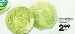 Calgary Co-op Iceberg Lettuce offer